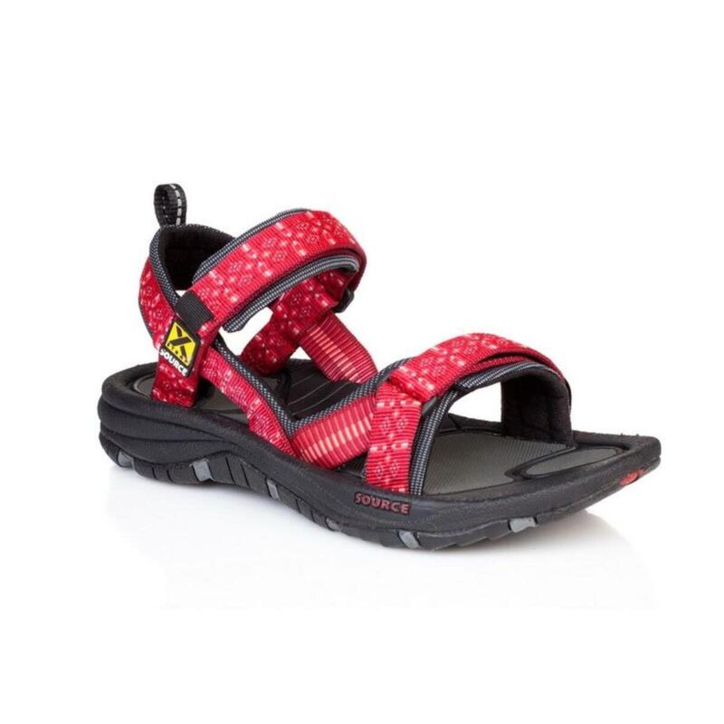 Sandalen für Damen Gobi Tribal Red - Outdoor - Rot