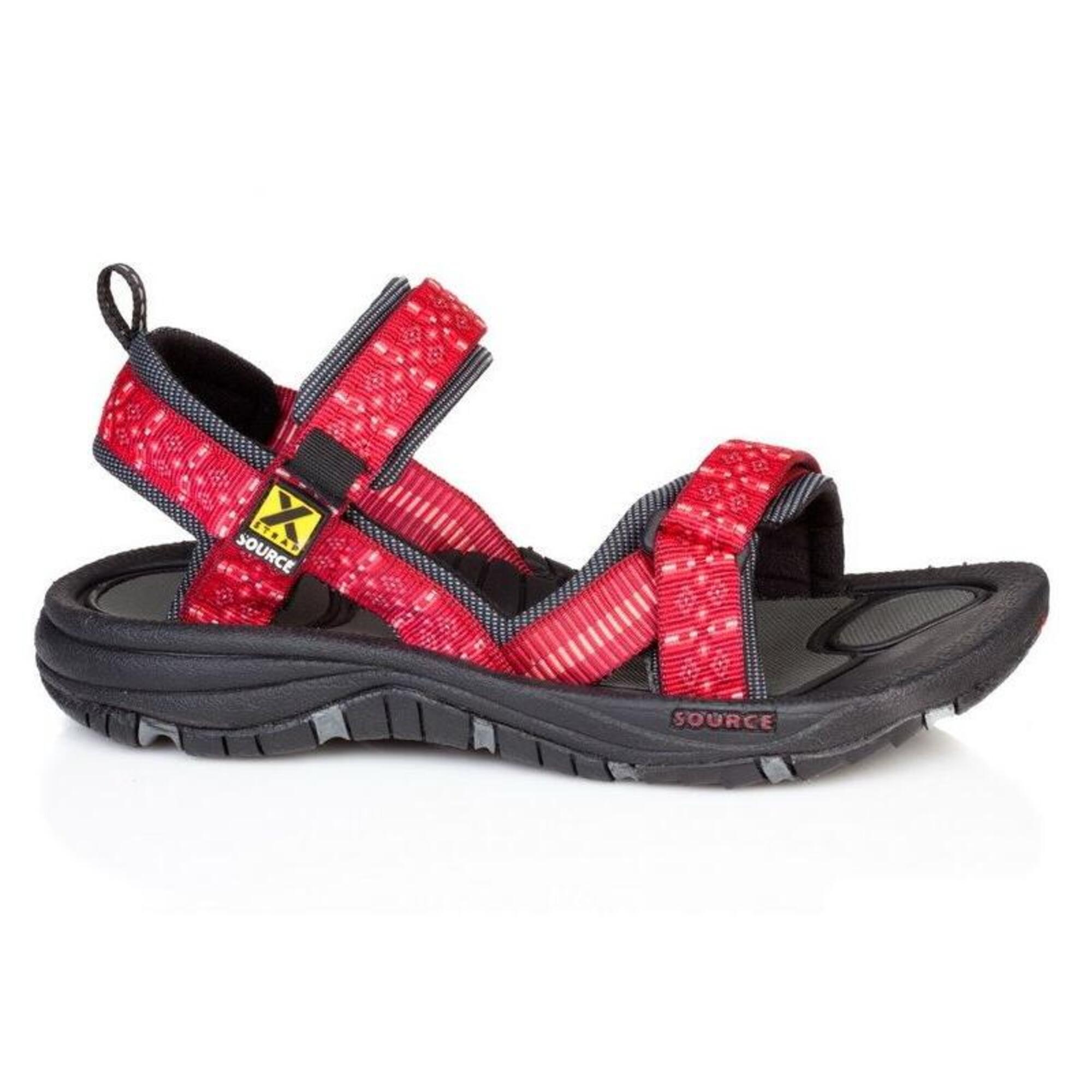 Sandalen für Damen Gobi Tribal Red - Outdoor - Rot