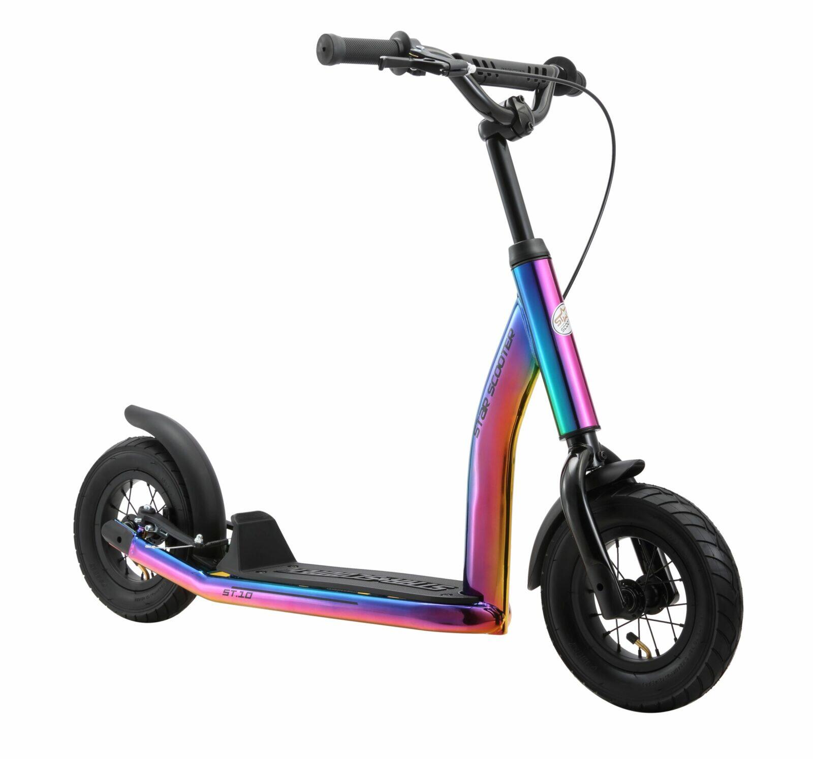 STAR SCOOTER Bikestar autoped New Gen Sport 10 inch chroom