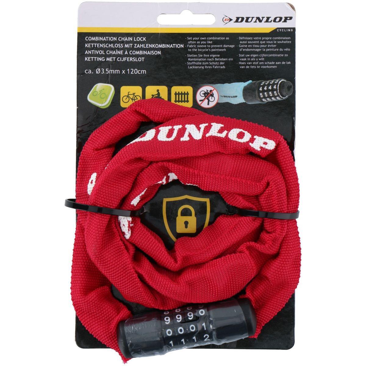 Dunlop combination chain lock 2/5