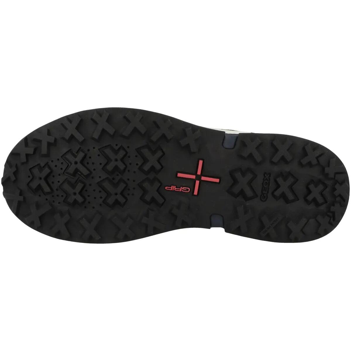 Zapatillas - Hombre - Cuero y textil - U STERRATO B ABX C - Amarillo 5/5