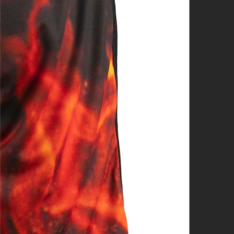 Nytrostar Shorts Mit Flames Red Print Erwachsene