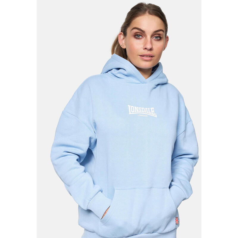 LONSDALE Dames sweatshirt met capuchon oversized KILMOTE