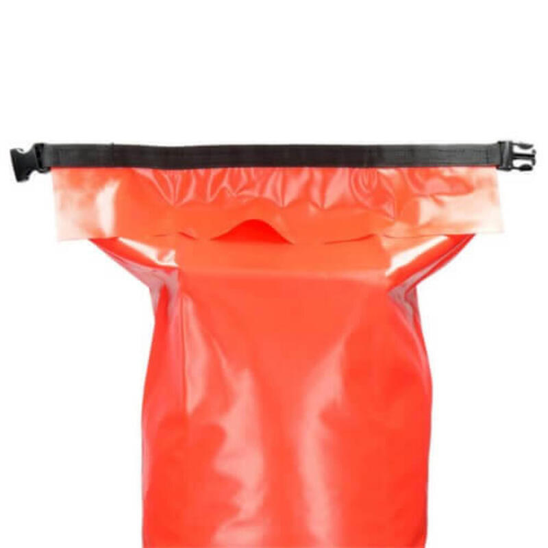 Wasserdichte Tasche Packsack Tri-Laminat PVC 44 Liter - Orange