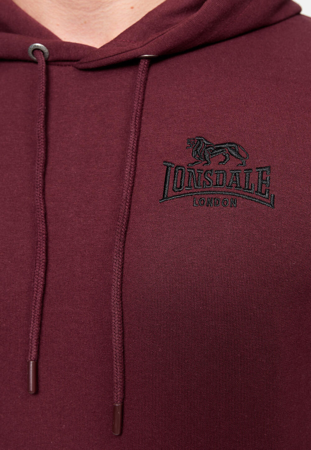 Felpa con cappuccio Lonsdale Talmine 5/5