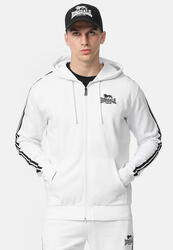 Sweat-shirts en polaire pour hommes Lonsdale Balnakeil Blanc.