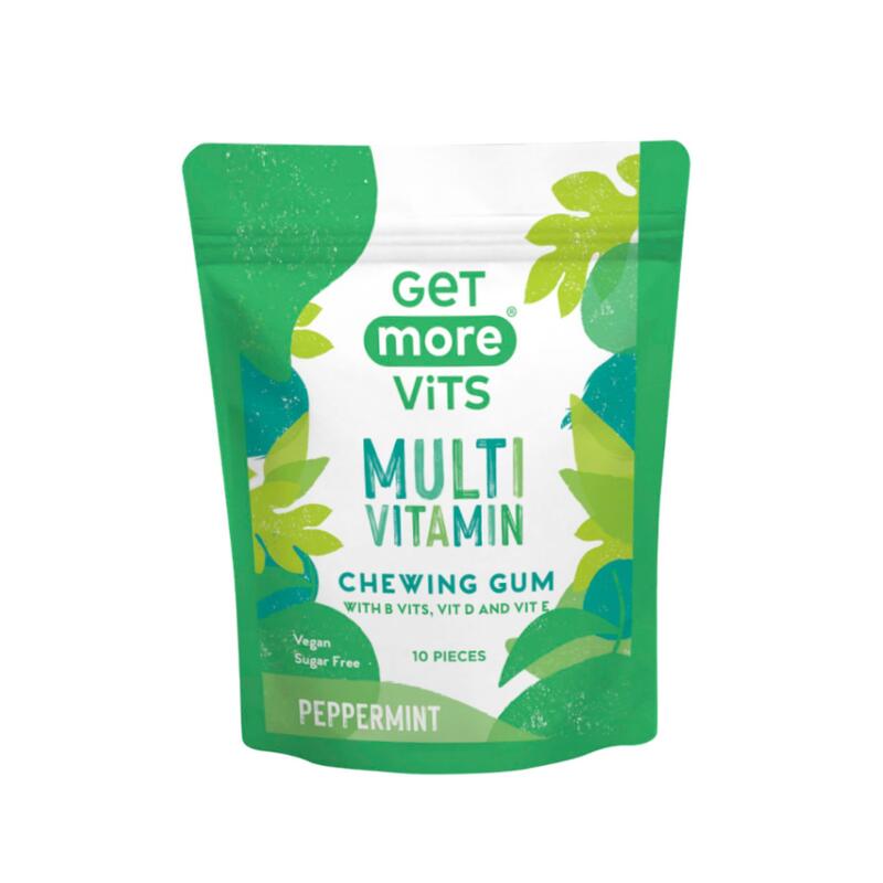 Multivitamin Chewing Gum (16 Packs) - Peppermint