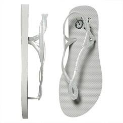 XQ | Tongs femme | Argent | Taille 37 | Sandales de plage femme