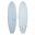 Planche de surf QUOKKA Hybrid 5Fins Pastel Blue 6'4"