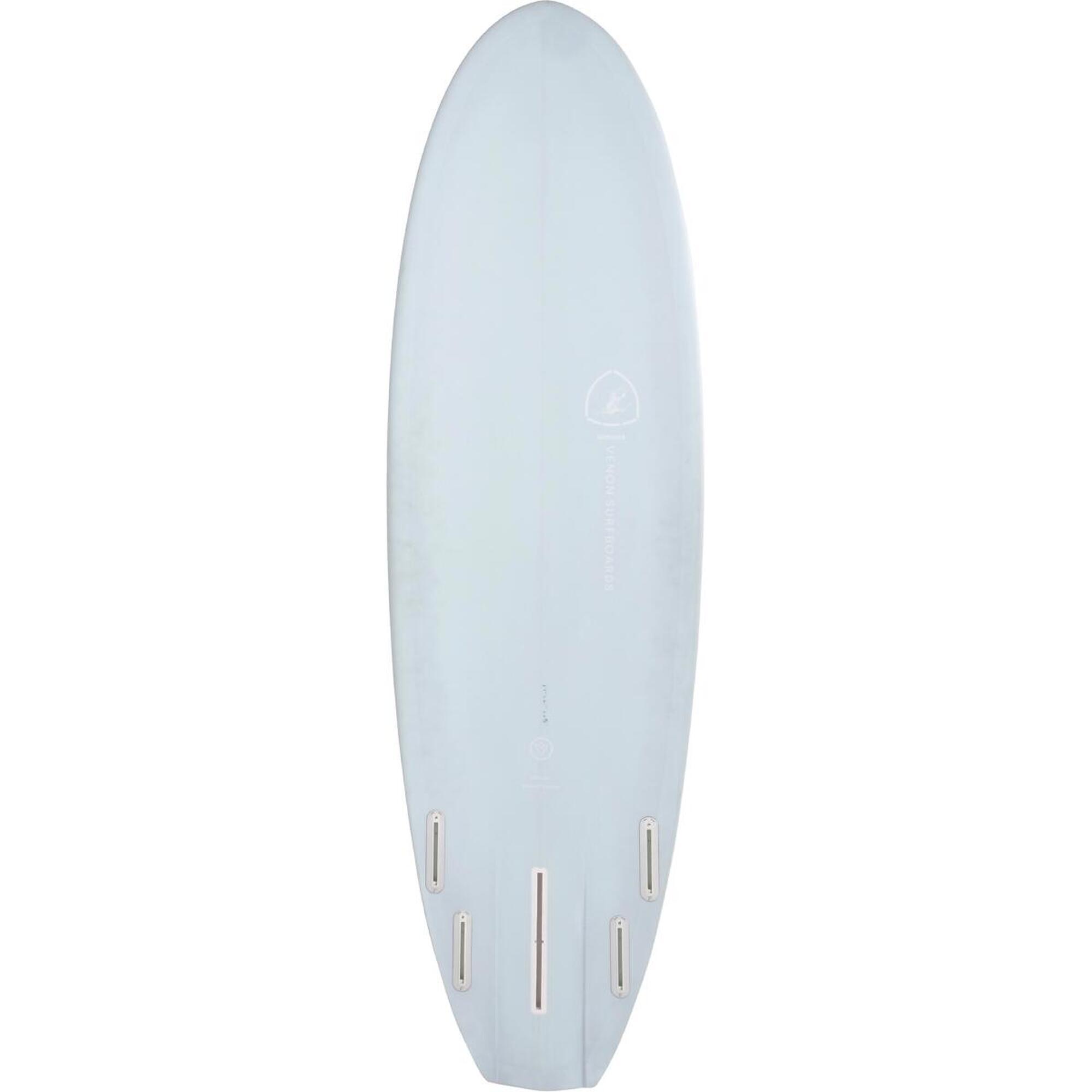 Planche de surf QUOKKA Hybrid 5Fins Pastel Blue 6'4"