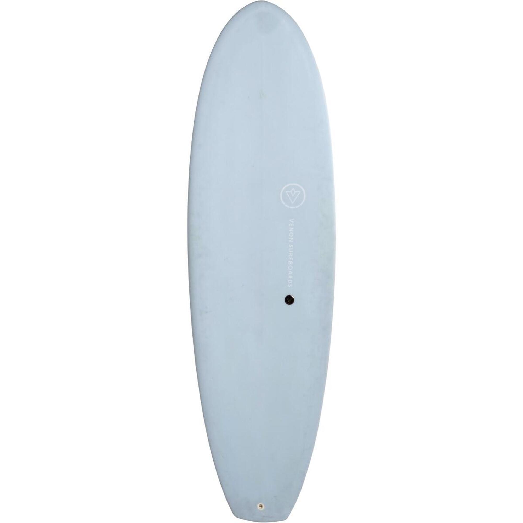 Planche de surf QUOKKA Hybrid 5Fins Pastel Blue 6'4"