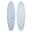 Planche de surf QUOKKA Hybrid 5Fins Pastel Blue 6'6"