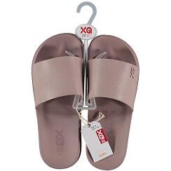 XQ | Tongs pour femme | Fashion | Rose | Taille 38 | Pantoufles de bain pour