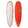 Planche de surf GOPHER Hybrid Pintail White Deck Coral 6'8"