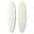 Planche de surf QUOKKA Hybrid 5Fins White Deck Cream 6'6"