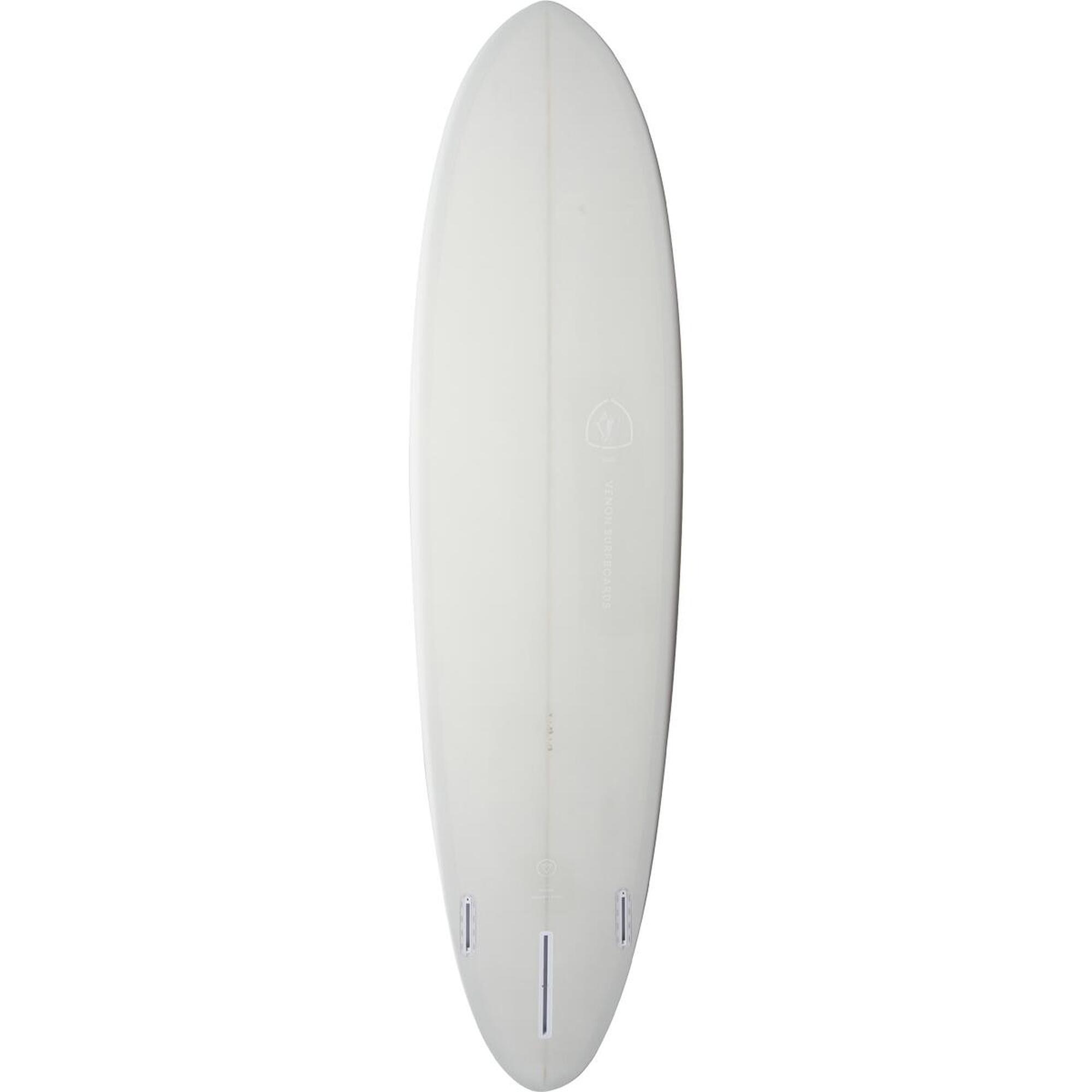 Planche de surf EGG Mid Length 2+1 Pastel Grey  7'6"
