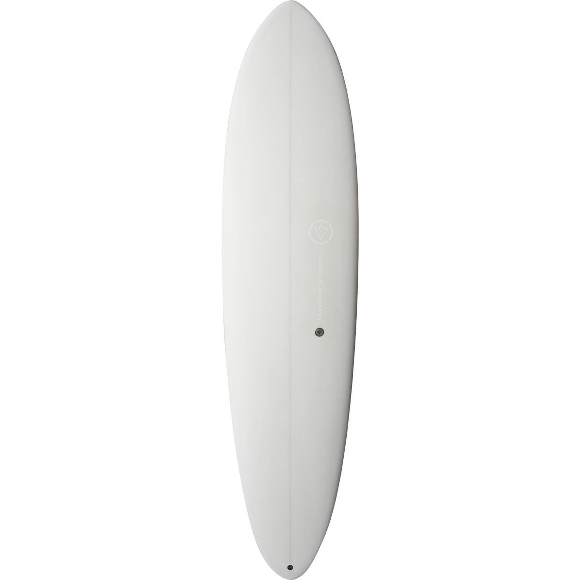 Planche de surf EGG Mid Length 2+1 Pastel Grey  7'6"