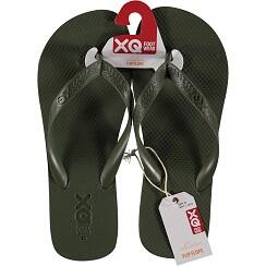 XQ | Tongs homme | Vert Militaire | Taille 42 | Sandales de plages homme