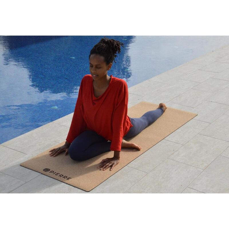 Yogamat uit Portugese kurk - 4mm