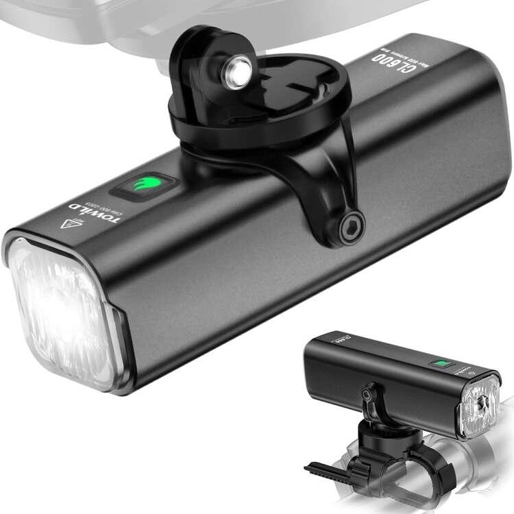 Towild - Lampe Avant De Vélo Towild Cl600 - Éclairage Vélo - Noir - No Size - Decathlon