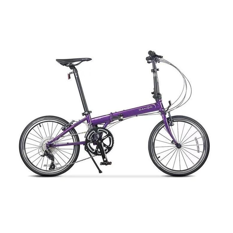 (已安裝) SPEED P18 成人20寸摺疊單車 - 紫色