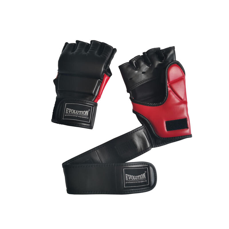 Rękawice MMA Evolution Professional Equipment Red Fight