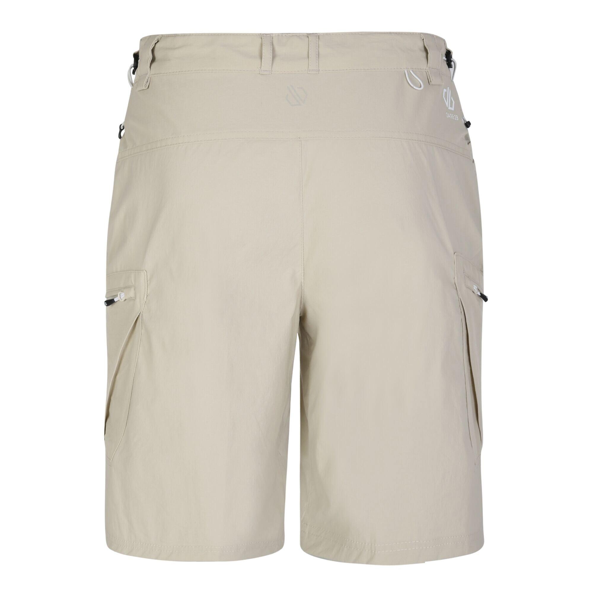 Mens Tuned In II Multi Pocket Walking Shorts (Pelican) 2/4