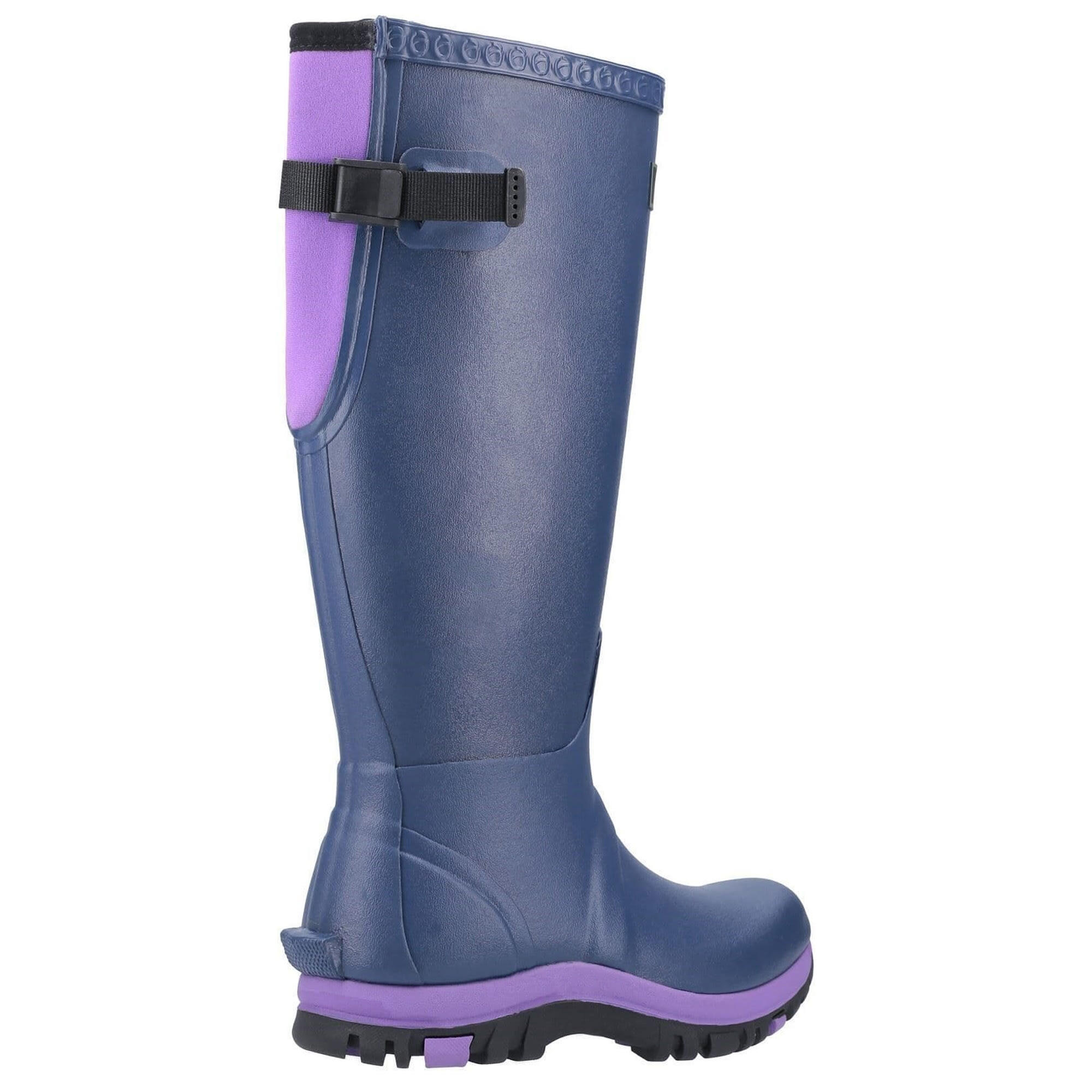 Womens/Ladies Realm Wellington Boots (Blue) 2/5