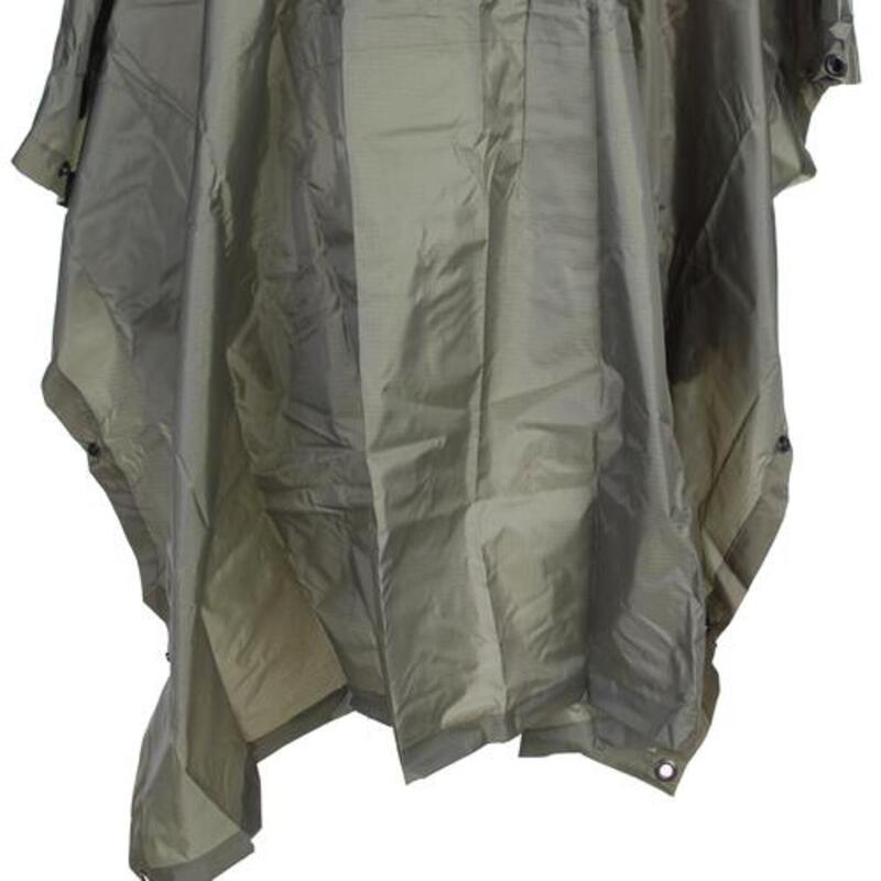 Poncho Ripstop - One Size - Groen