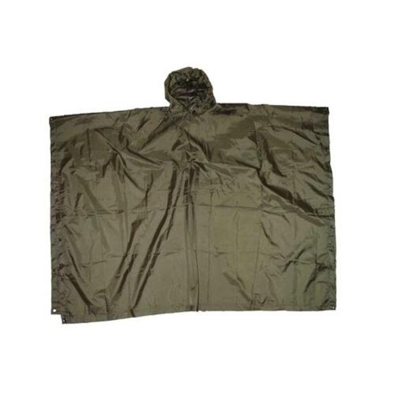 Poncho Ripstop - One Size - Groen