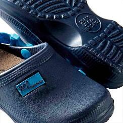 XQ | Sabots de jardin enfant | Marine Bleu | Taille 22/24 | Chaussures de jardin