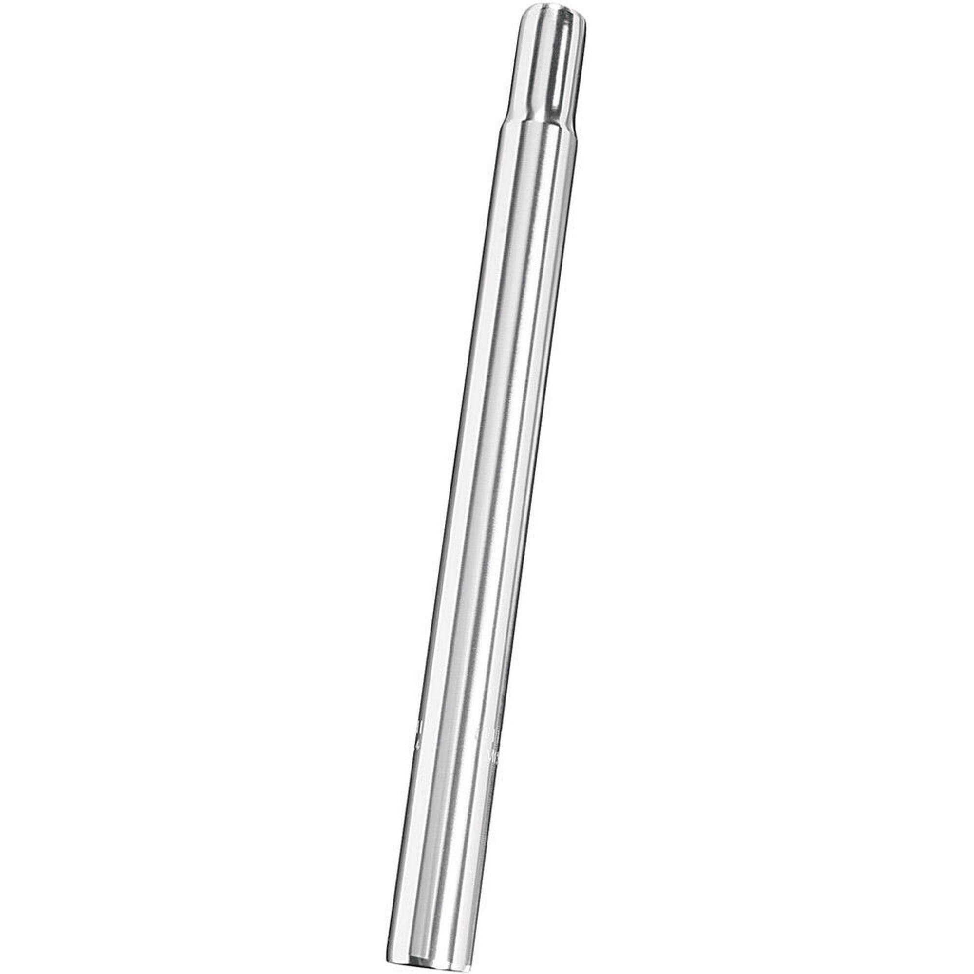 Zadelpen kaars ø30.8 mm / 300 mm aluminium - zilver