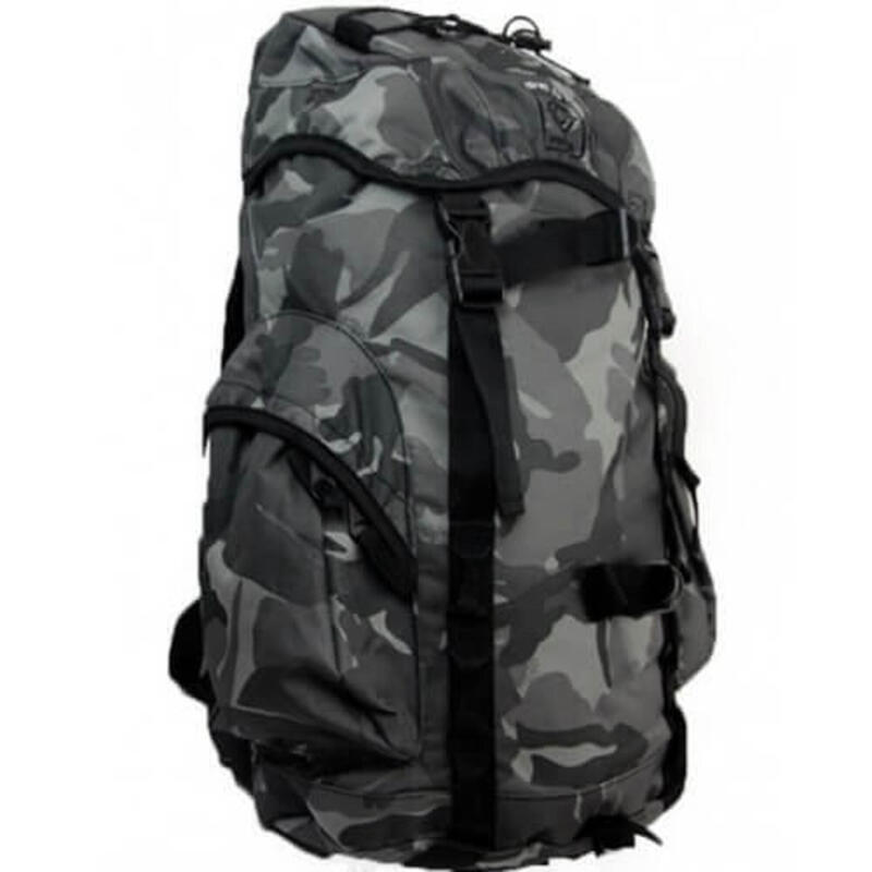 Rugzak Recon Night Camo 25 liter - camouflage Nacht Zwart-Grijs