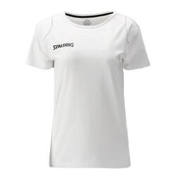 T-shirt voor dames - Essentiële basketbal T-shirt WIT