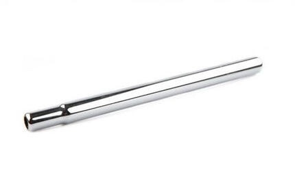 Bougie de tige de selle ø25,6 mm / 350 mm - argenté chromé
