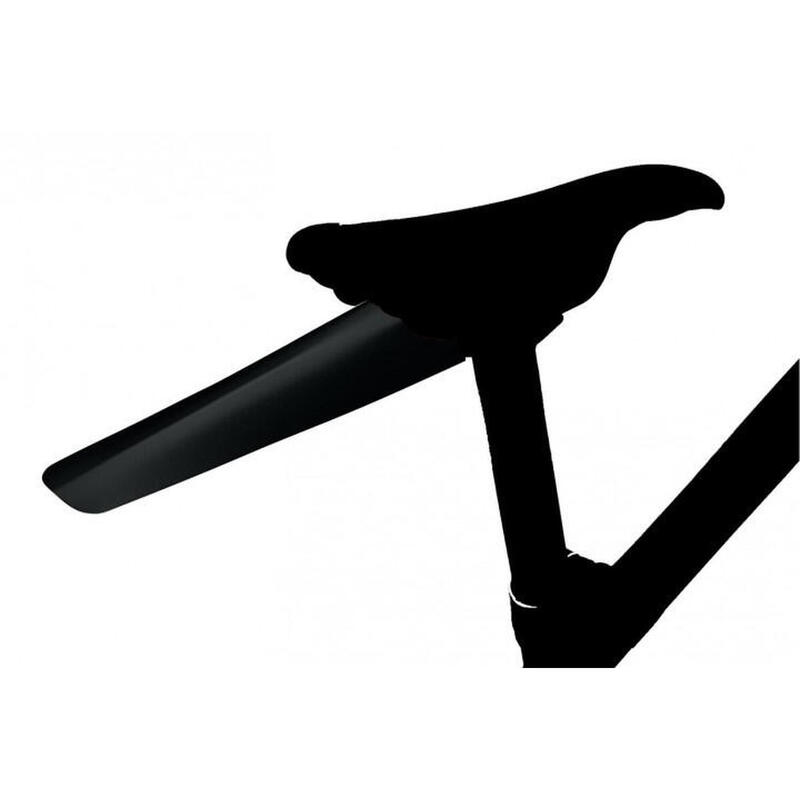 Zadelspatbord Velox Clip-On dubbele vouw - zwart