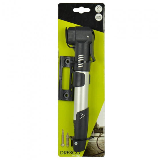 Dresco pompe à main Télescopique 29 cm noir/gris 4/4