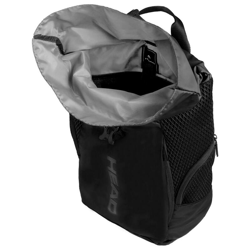 Rucksack multifunktional kompakt unisex - Net Backpack Roll-up schwarz