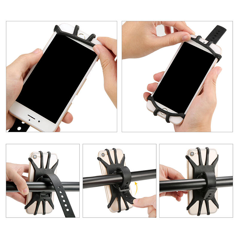 Soporte universal para bicicletas para teléfonos inteligentes 4/4
