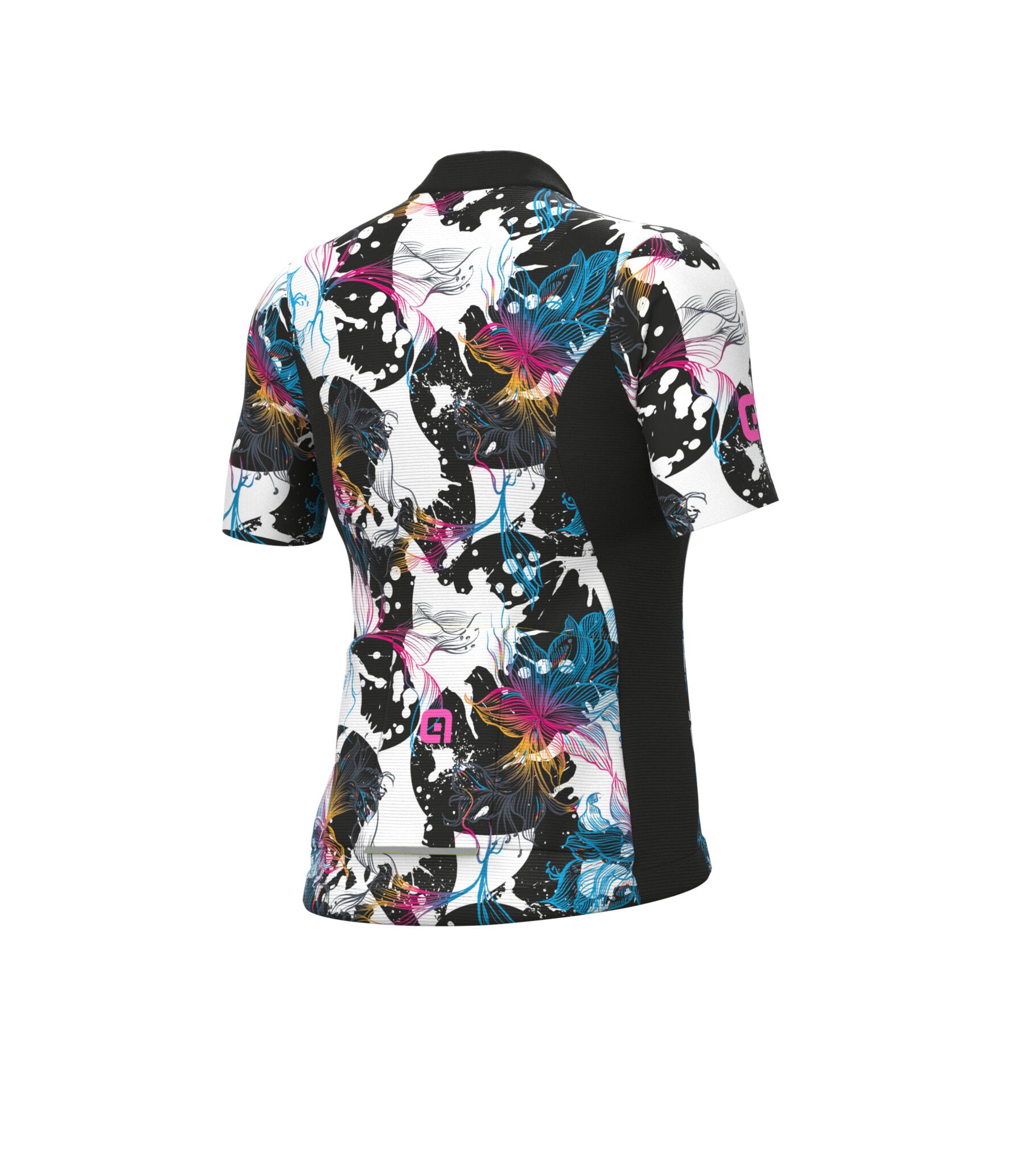 Ale Dames Fietsshirt Korte Mouwen Solid Chios 2/5