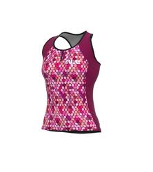 Ale Femmes Maillot sans Manches Solid Candy