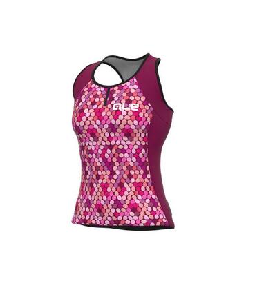 Ale Femmes Maillot sans Manches Solid Candy