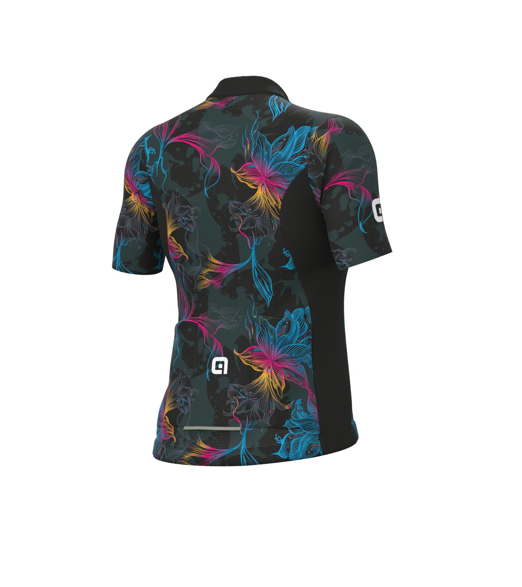 Ale Dames Fietsshirt Korte Mouwen Solid Chios 4/5