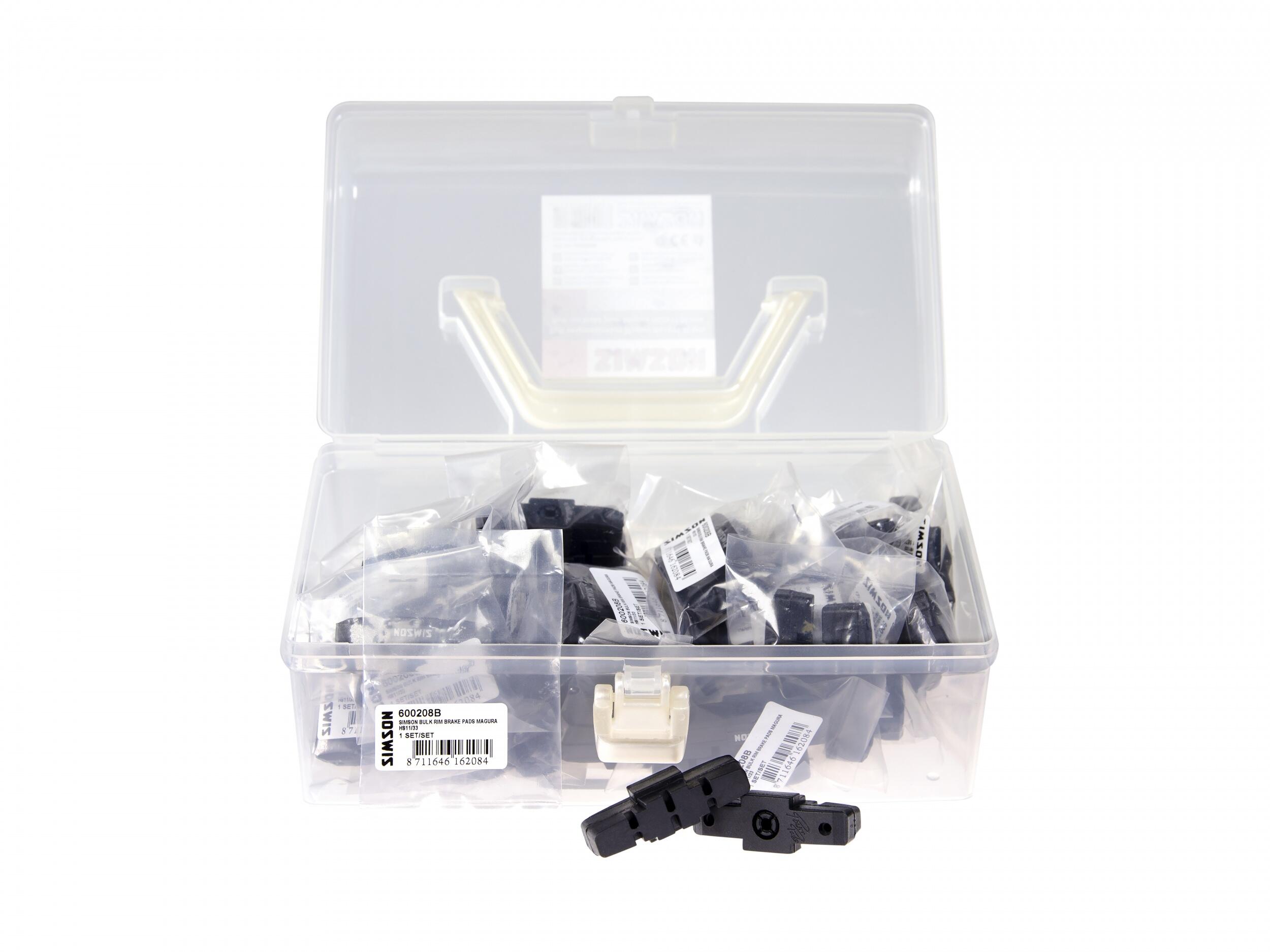 Remblokken voor Magura hydraulische velgrem (25 stuks) 3/6