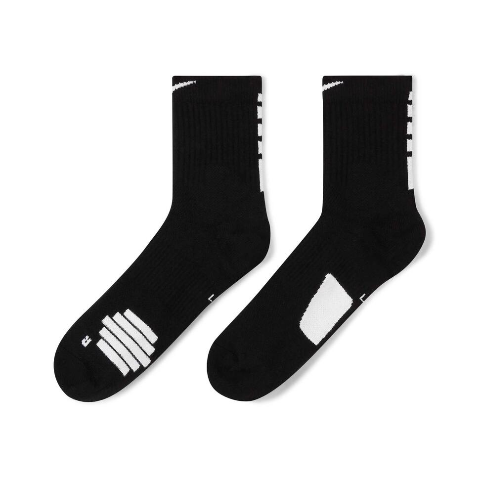 Skarpety nike elite mid ankle socks black