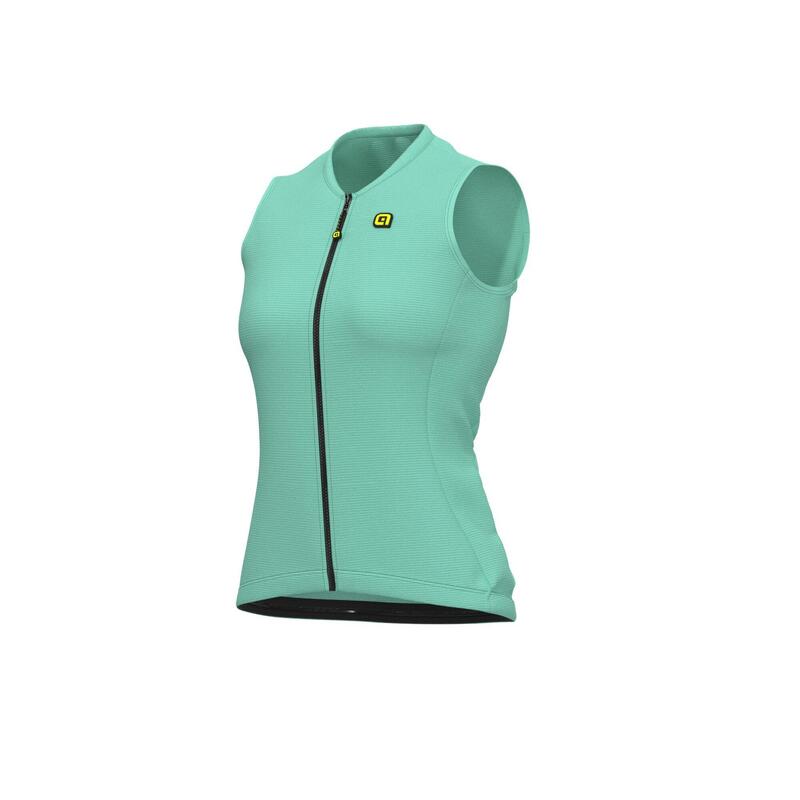 Maillot Femme Alé Color Block S/Less Vert d'eau