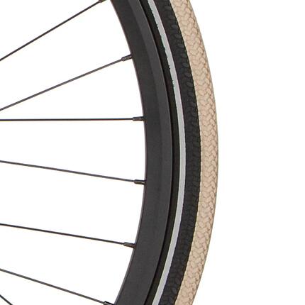 Cortina Buitenband Canberra 28 x 1.75 Khaki Zwart met Reflectie