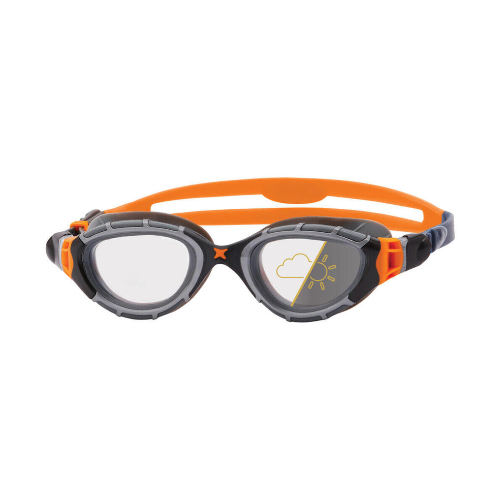 Zoggs Predator Flex Reactor Swim Goggles - Photochromic Lens