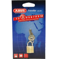 ABUS Abus Hangslot 65/20 mm in Goud - 3 cm voor optimale beveiliging