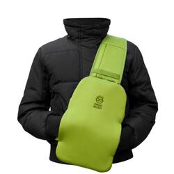 Classic - sac à dos chauffe-corps avec bouteille de chaleur - Vert - Orange